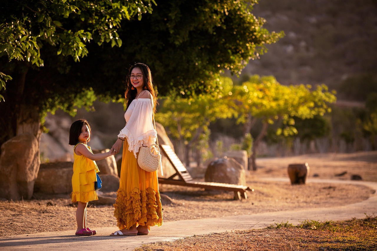 Upscale Asian Family